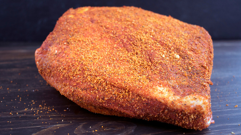 beef brisket with spice rub