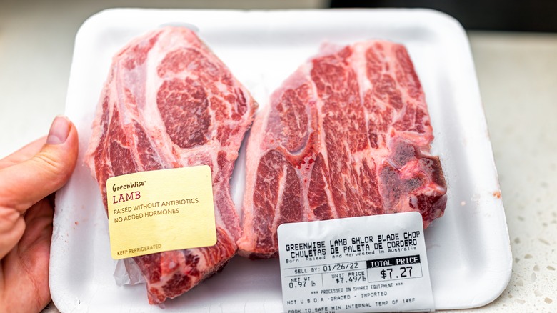GreenWise package of lamb