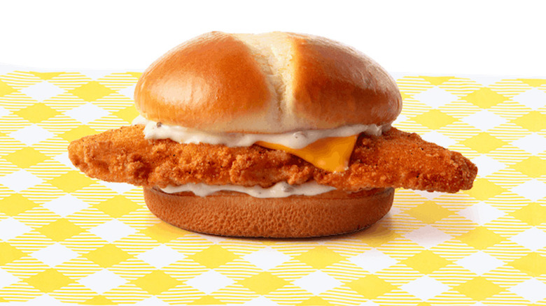 The Bojangler fish sandwich