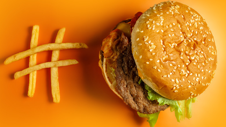 McDonald's Big Mac and fries 