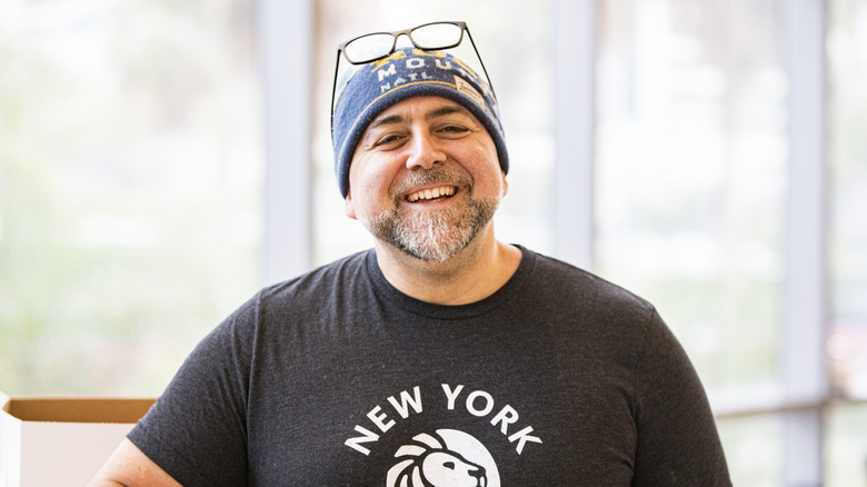 Duff Goldman, smiling