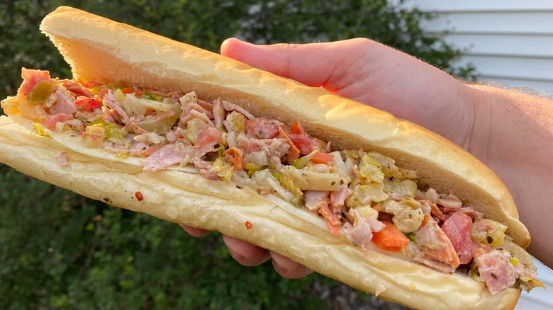 chopped sandwich