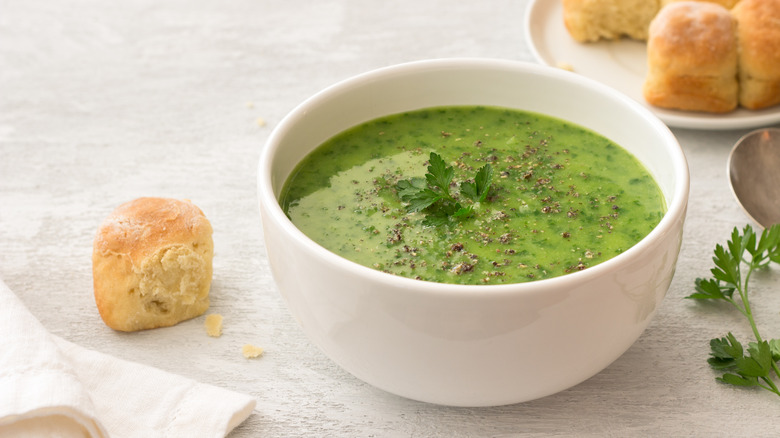Green soup