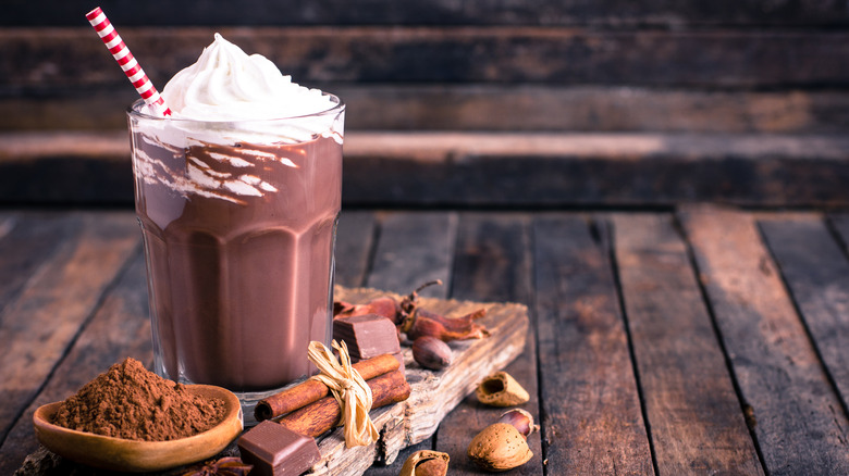 chocolate milkshake