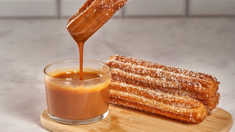 Dulce de leche and churros 