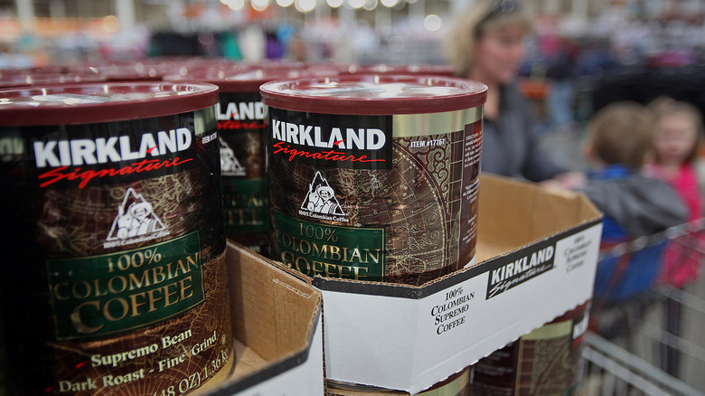 Kirkland coffee at Costco