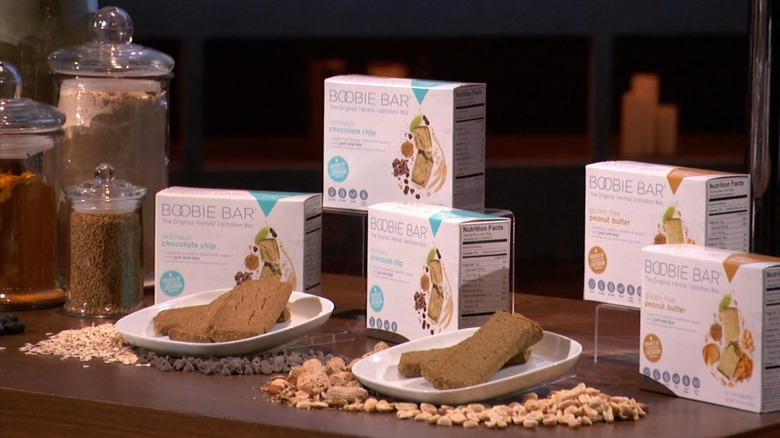 Boxesof Boobie Bar on a table