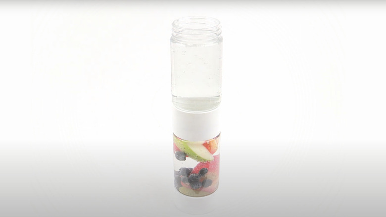 Define Bottle on white background