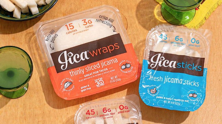 Jica Foods' products, Jica wraps and Jica sticks
