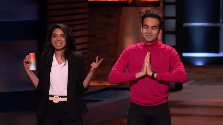 Aisha Chottani and Faheem Fajee on Shark Tank