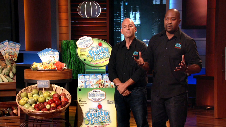Adam Gerber and Bob Ntoya pitch My Fruity Face on Shark Tank Season 7