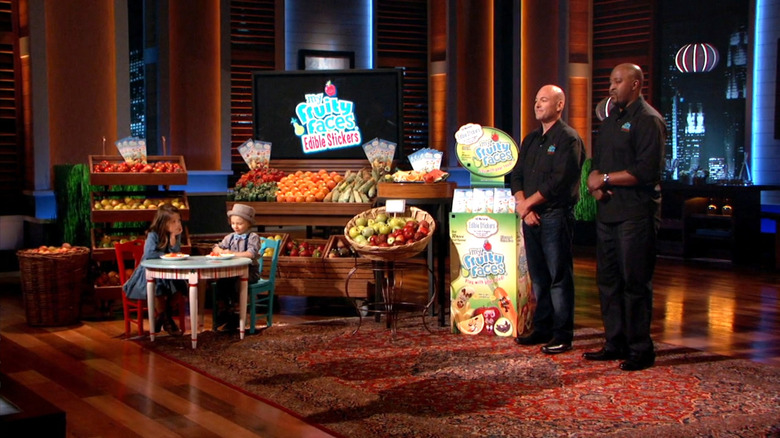 Adam Gerber and Bob Ntoya pitch My Fruity Face on Shark Tank Season 7