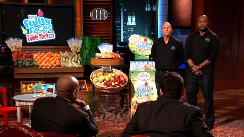 Adam Gerber and Bob Ntoya pitch My Fruity Face on Shark Tank Season 7