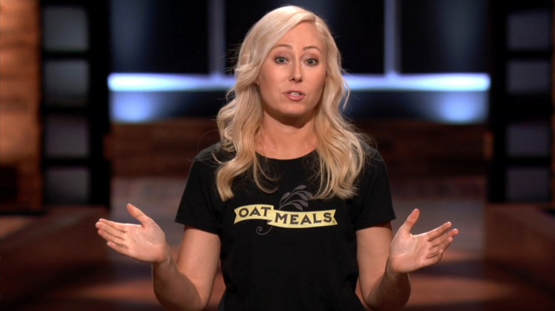 Sam Stephens pitching Oatmeals on Shark Tank Season Season 10