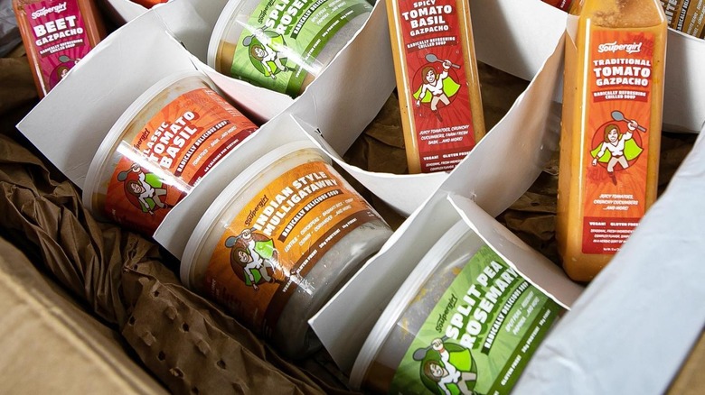 Soupergirl ready to eat soups