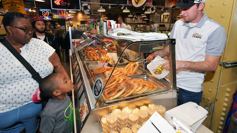Pretzel vendor at Reading Terminal Market