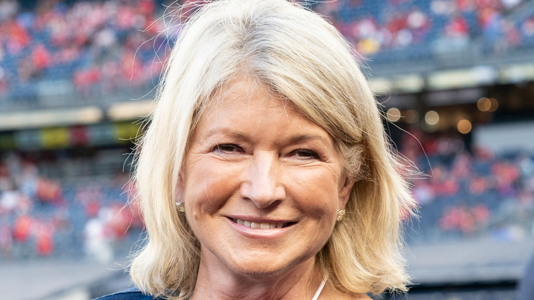Martha Stewart smiling