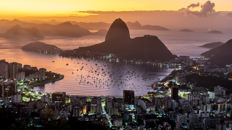 Rio at night
