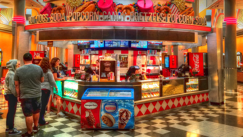 movie theater concession stand