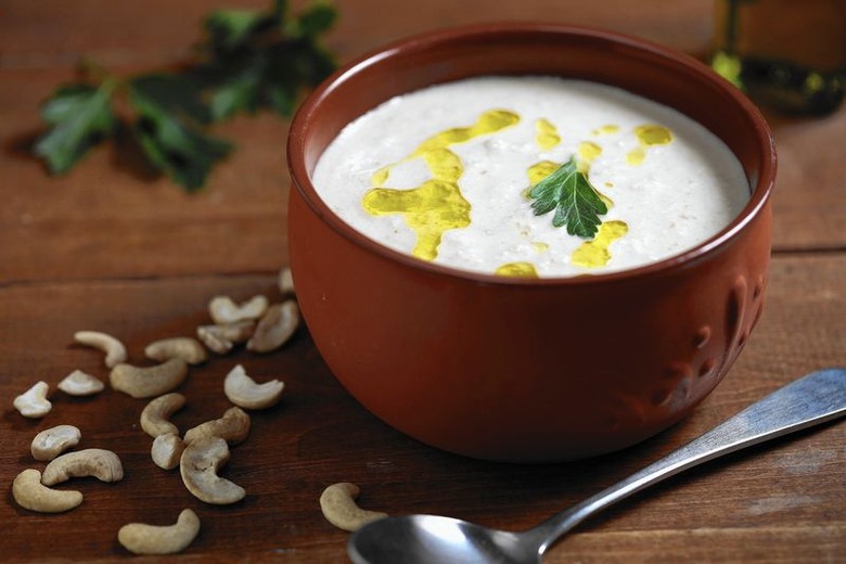 White Cashew Gazpacho recipe - The Daily Meal