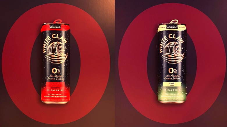 White Claw cans