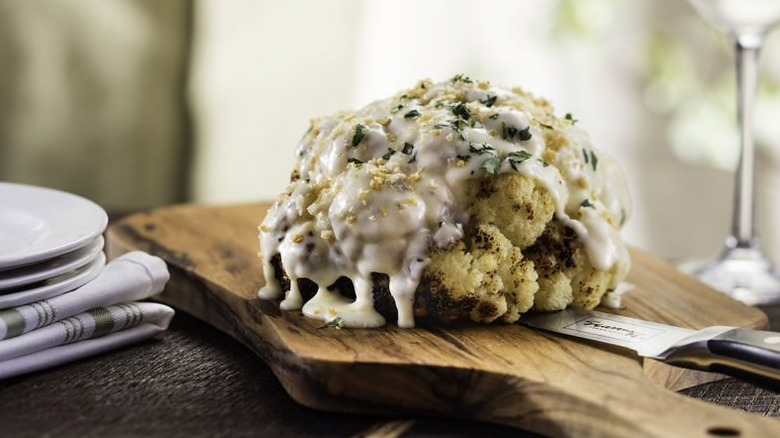 Whole Roasted Cauliflower recipe - The Daily Meal