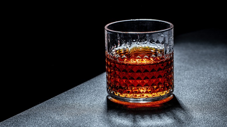 Glass of whiskey