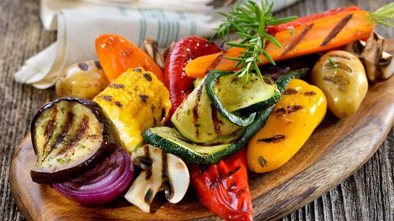 Grilled vegetables