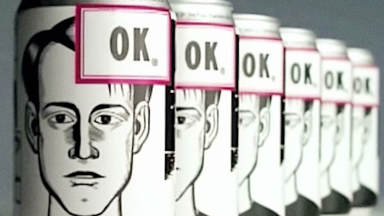 OK Soda cans