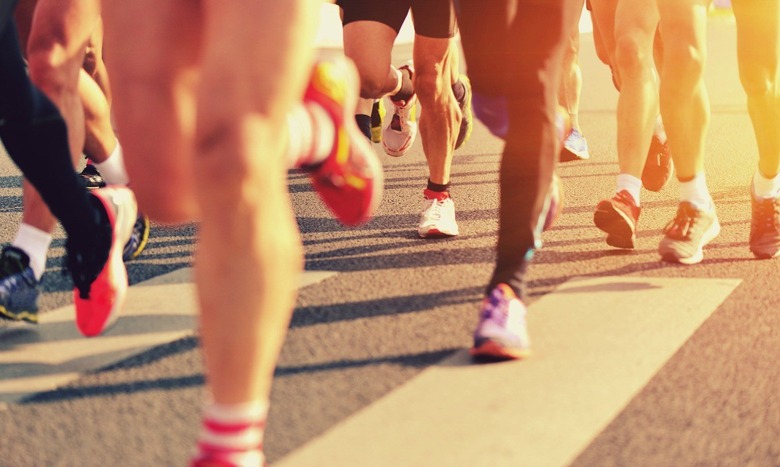 marathon running