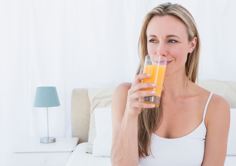 Drinking Juice