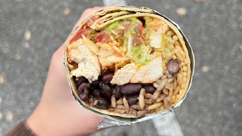 Burrito from Moe's