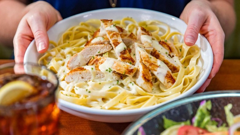 lunch at Olive Garden