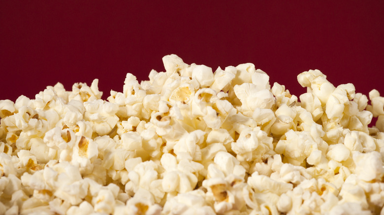 pile of popcorn