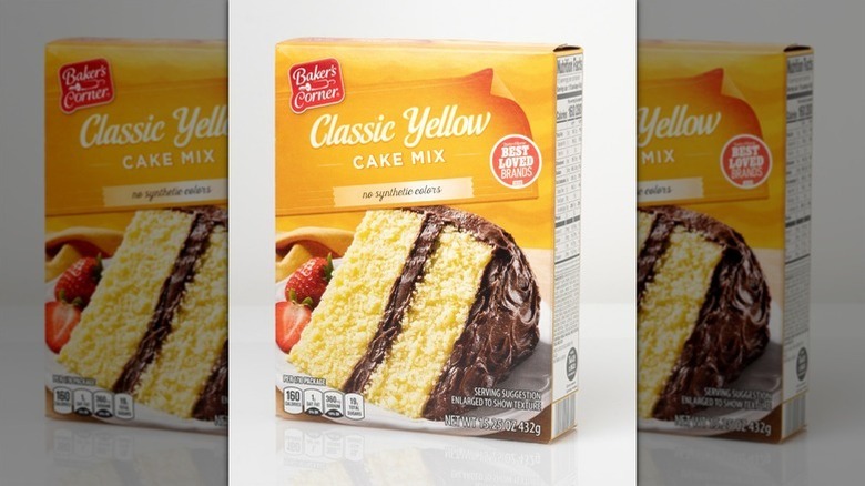 Baker's Corner classic yellow cake mix