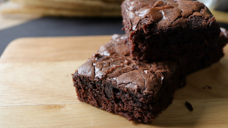 Chocolate fudge brownies