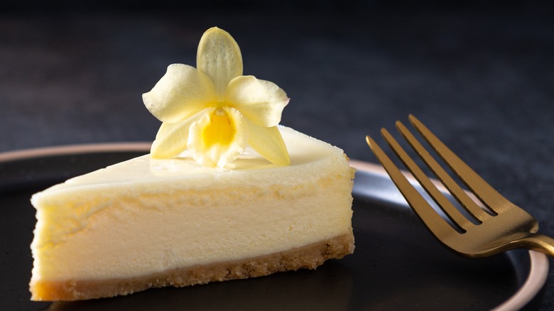 slice of cheesecake