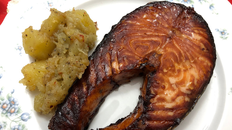 overcooked salmon 