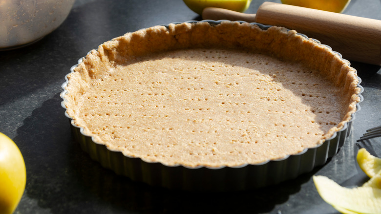 Prebaked crust