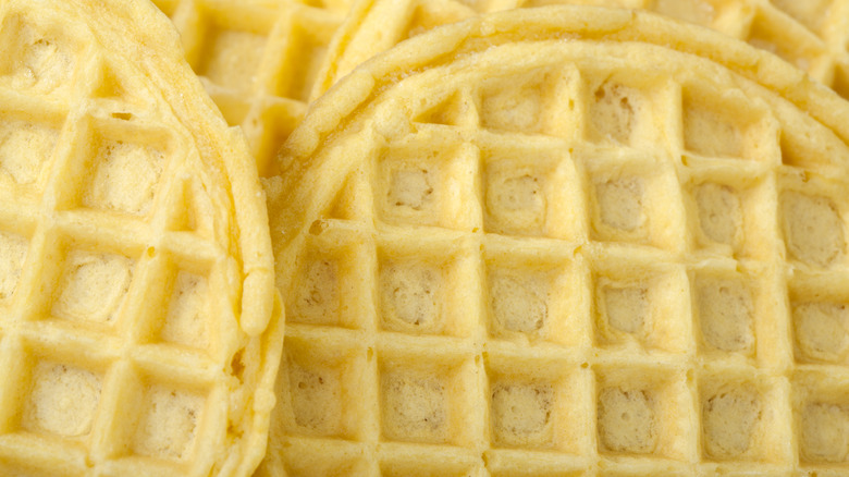 Frozen waffles