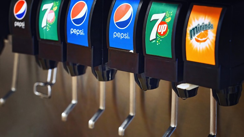 fast food soda fountain 