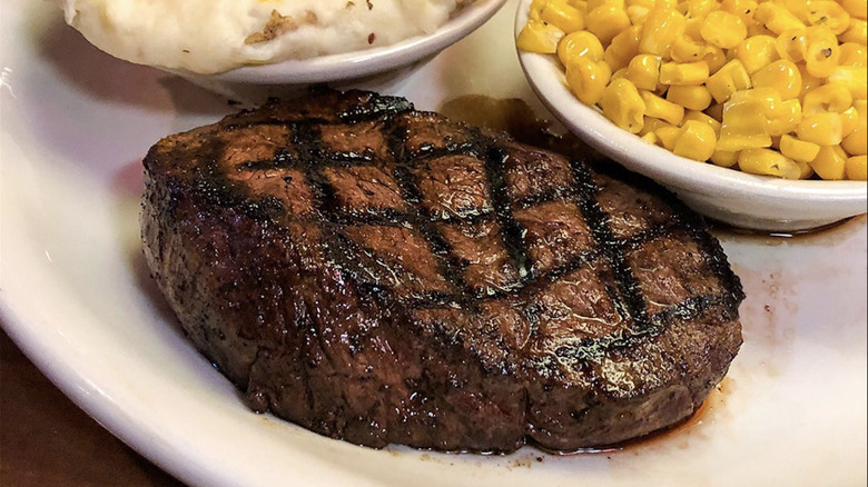 Texas Roadhouse filet mignon