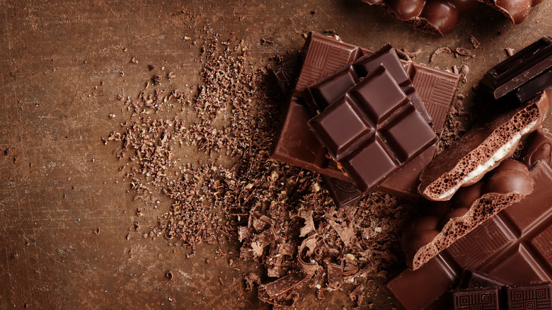 different types of chocolate