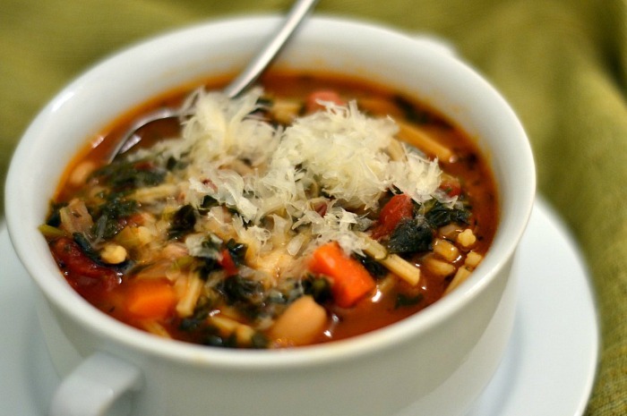 Ribollita with Spaghetti