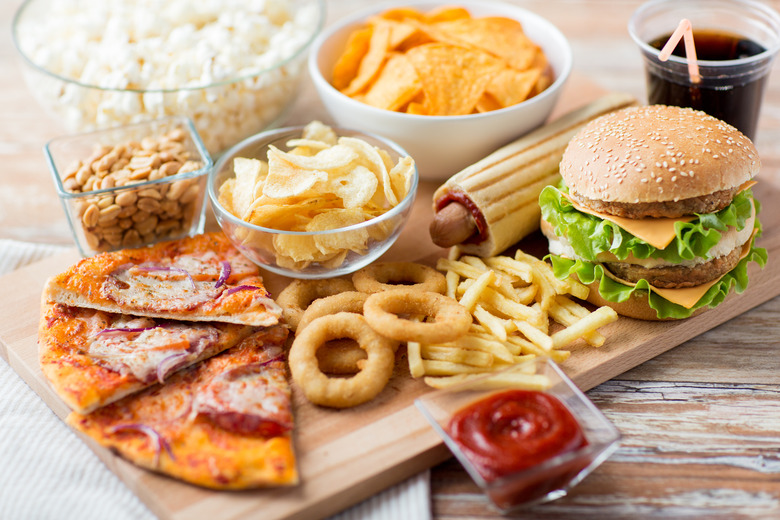varying fast foods
