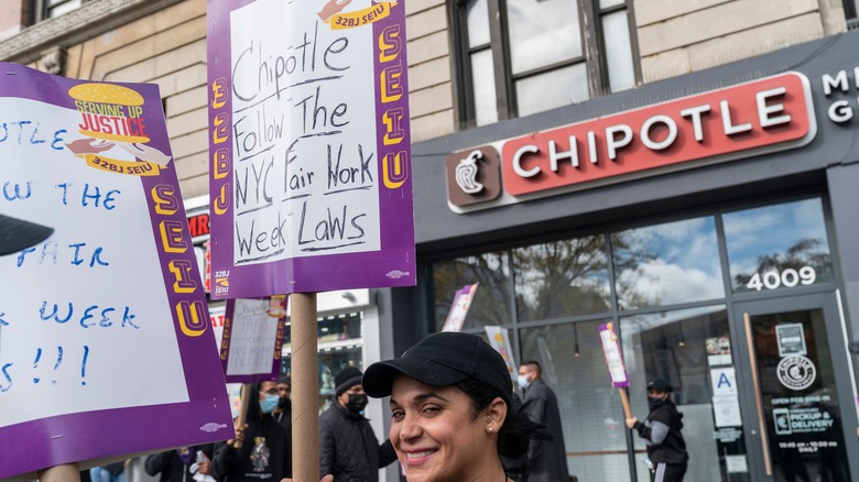 Chipotle worker strike
