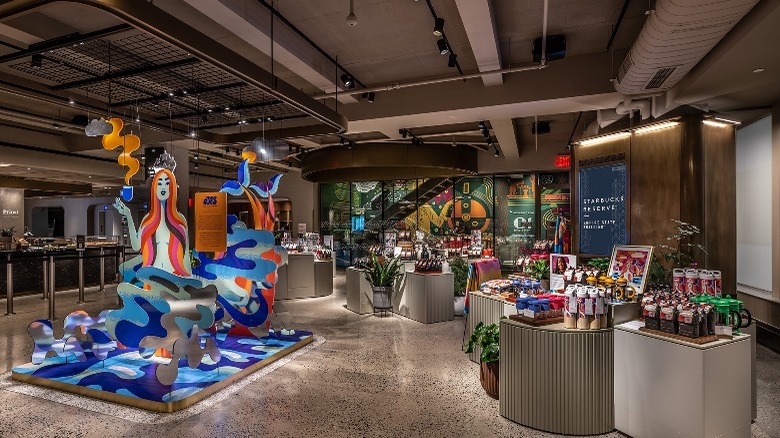 Starbucks Reserve first floor shop 