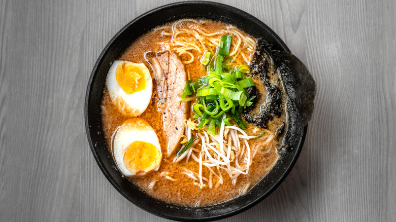 Bowl of Japanese ramen