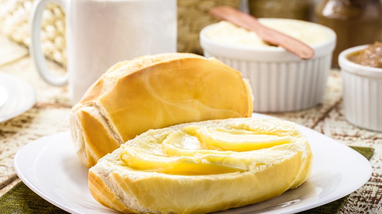 Bread with butter