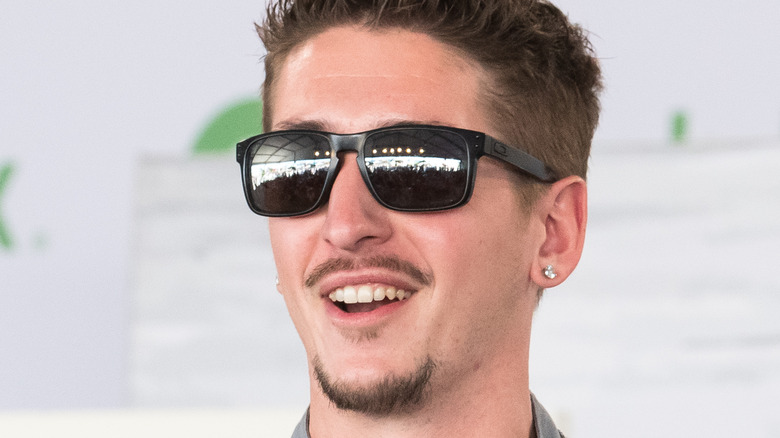 Hunter Fieri wearing sunglasses